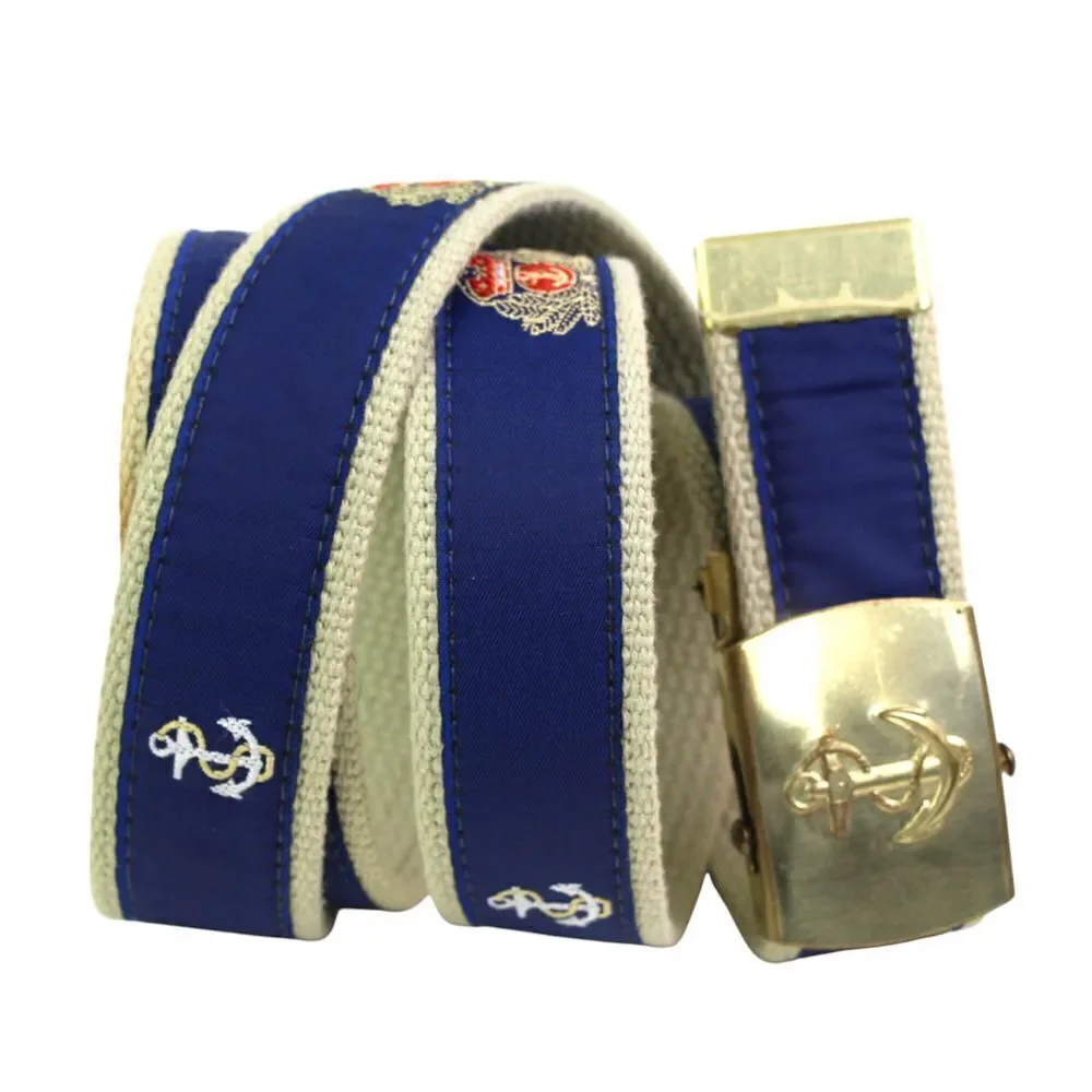 Skippers FLA. 33442 USA BLUE CANVAS 1 1/4